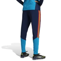 adidas Spanje Trainingsbroek 2026-2028 Donkerblauw Lichtblauw Geel