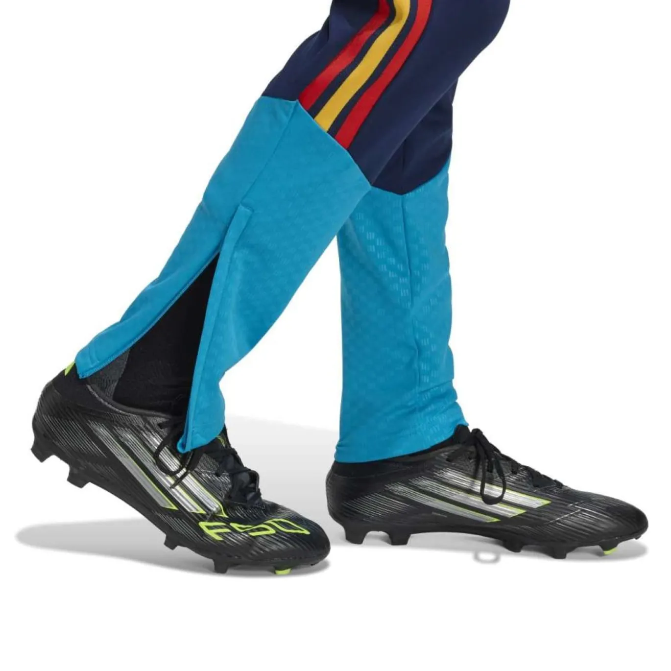 adidas Spanje Trainingspak 1/4-Zip 2026-2028 Kids Lichtblauw Donkerblauw Geel