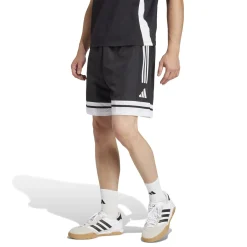 adidas Squadra 25 Downtime Broekje Zwart Wit