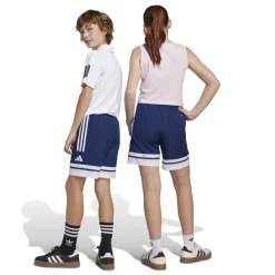 adidas Squadra 25 Downtime Broekje Kids Donkerblauw Wit