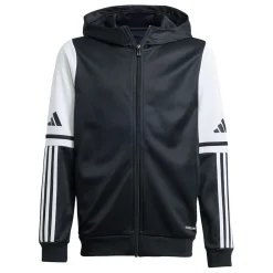 adidas Squadra 25 Hooded Trainingspak Full-Zip Kids Zwart Wit