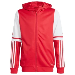 adidas Squadra 25 Hooded Trainingspak Full-Zip Kids Rood Zwart Wit