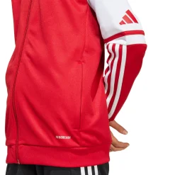 adidas Squadra 25 Hooded Trainingspak Full-Zip Kids Rood Zwart Wit