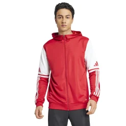 adidas Squadra 25 Hooded Trainingspak Full-Zip Rood Zwart Wit