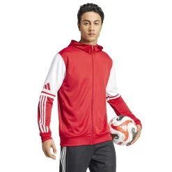 adidas Squadra 25 Hooded Trainingspak Full-Zip Rood Zwart Wit