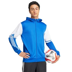 adidas Squadra 25 Hooded Trainingsjack Blauw Wit