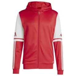 adidas Squadra 25 Hooded Trainingsjack Rood Wit