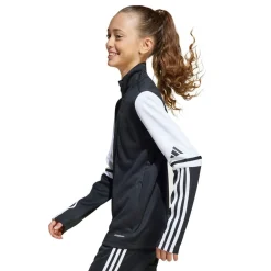 adidas Squadra 25 Hooded Trainingsjack Kids Zwart Wit