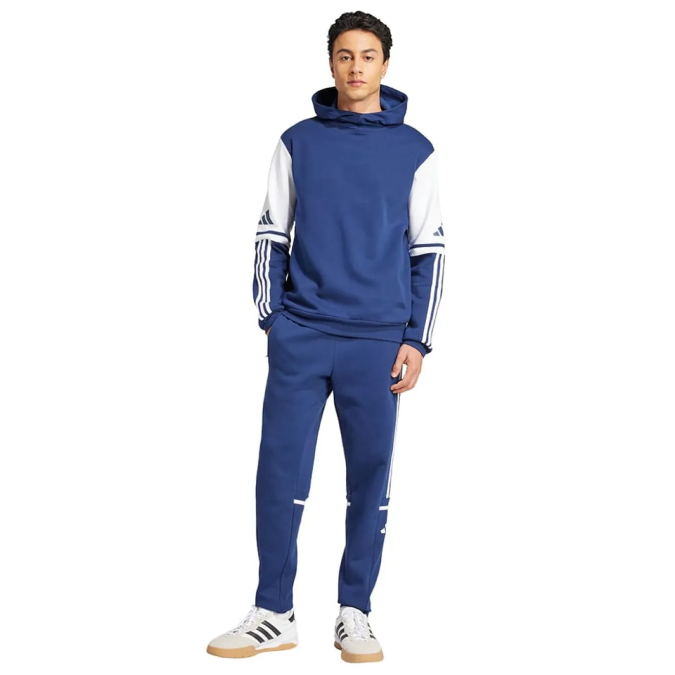 adidas Squadra 25 Hoodie Donkerblauw Wit