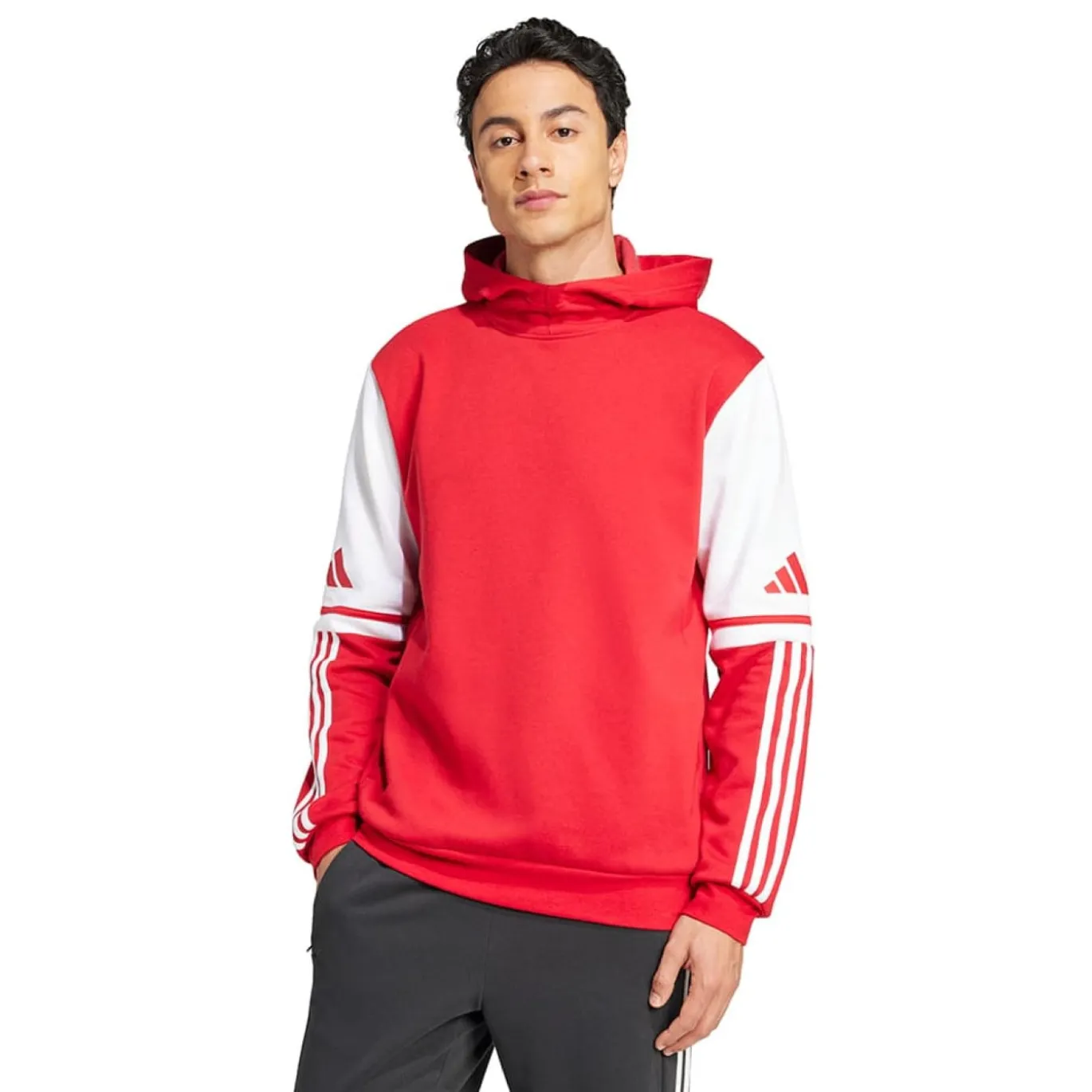 adidas Squadra 25 Hoodie Rood Wit
