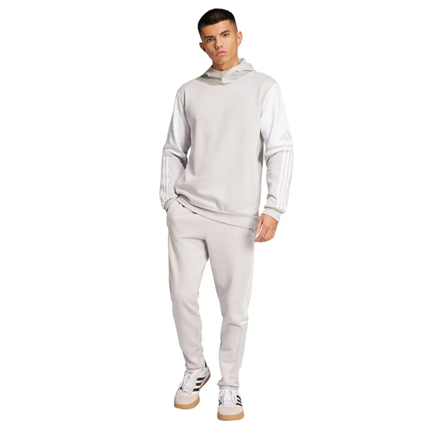 adidas Squadra 25 Joggingsbroek Lichtgrijs Wit
