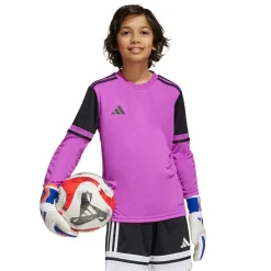 adidas Squadra 25 Keepersshirt Lange Mouwen Kids Paars Zwart