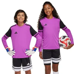 adidas Squadra 25 Keepersshirt Lange Mouwen Kids Paars Zwart