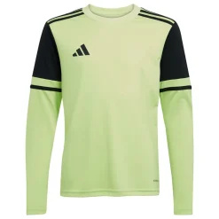 adidas Squadra 25 Keepersshirt Lange Mouwen Kids Neongeel Zwart