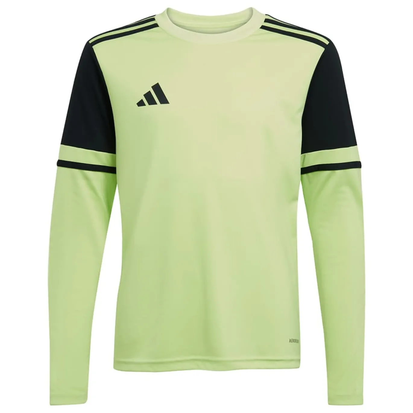 adidas Squadra 25 Keepersshirt Lange Mouwen Kids Neongeel Zwart