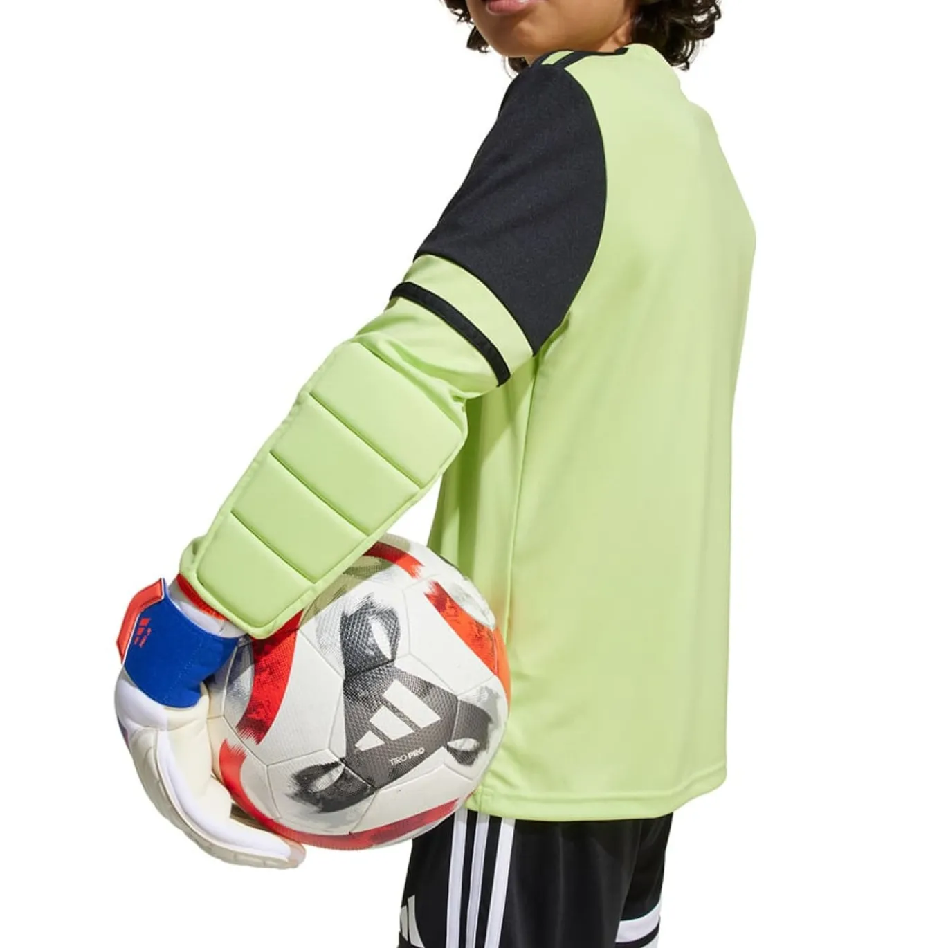 adidas Squadra 25 Keepersshirt Lange Mouwen Kids Neongeel Zwart