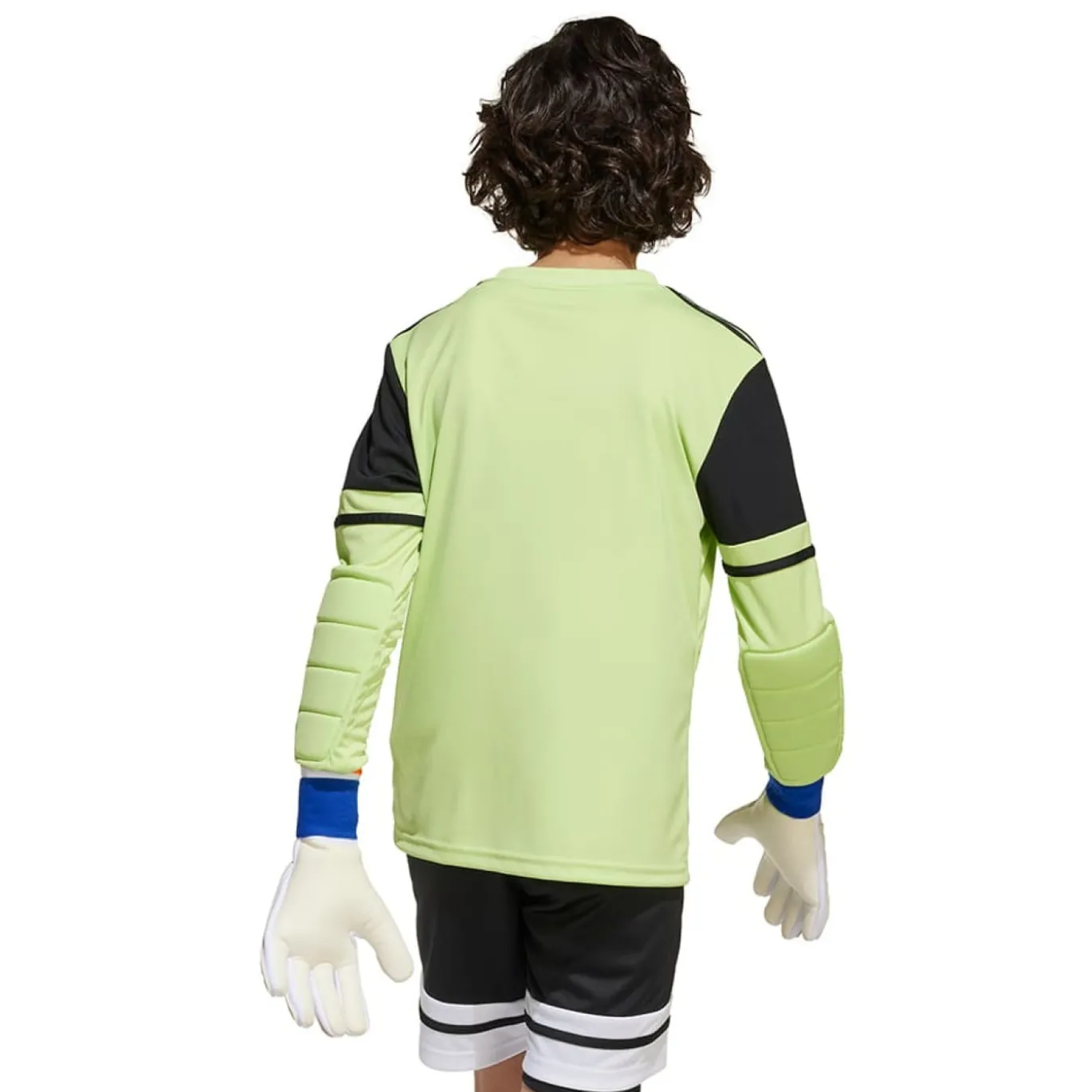 adidas Squadra 25 Keepersshirt Lange Mouwen Kids Neongeel Zwart