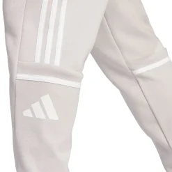 adidas Squadra 25 Sweat Hooded Trainingspak Lichtgrijs Wit