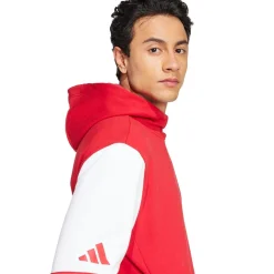 adidas Squadra 25 Sweat Hooded Trainingspak Rood Zwart Wit