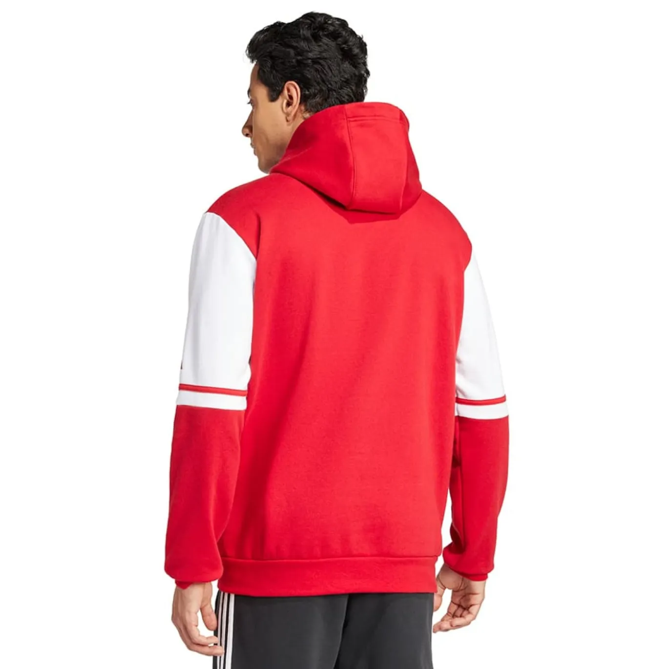 adidas Squadra 25 Sweat Hooded Trainingspak Rood Zwart Wit
