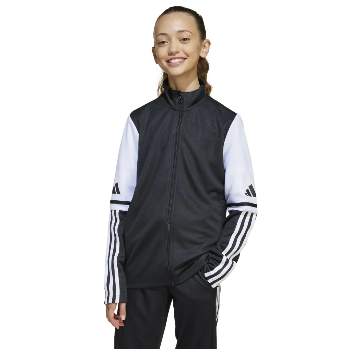 adidas Squadra 25 Trainingsjack Kids Zwart Wit
