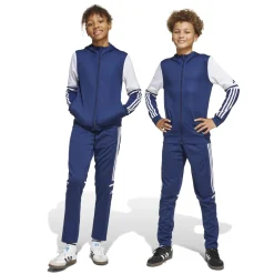 adidas Squadra 25 Trainingspak 1/4-Zip Kids Blauw Donkerblauw Wit