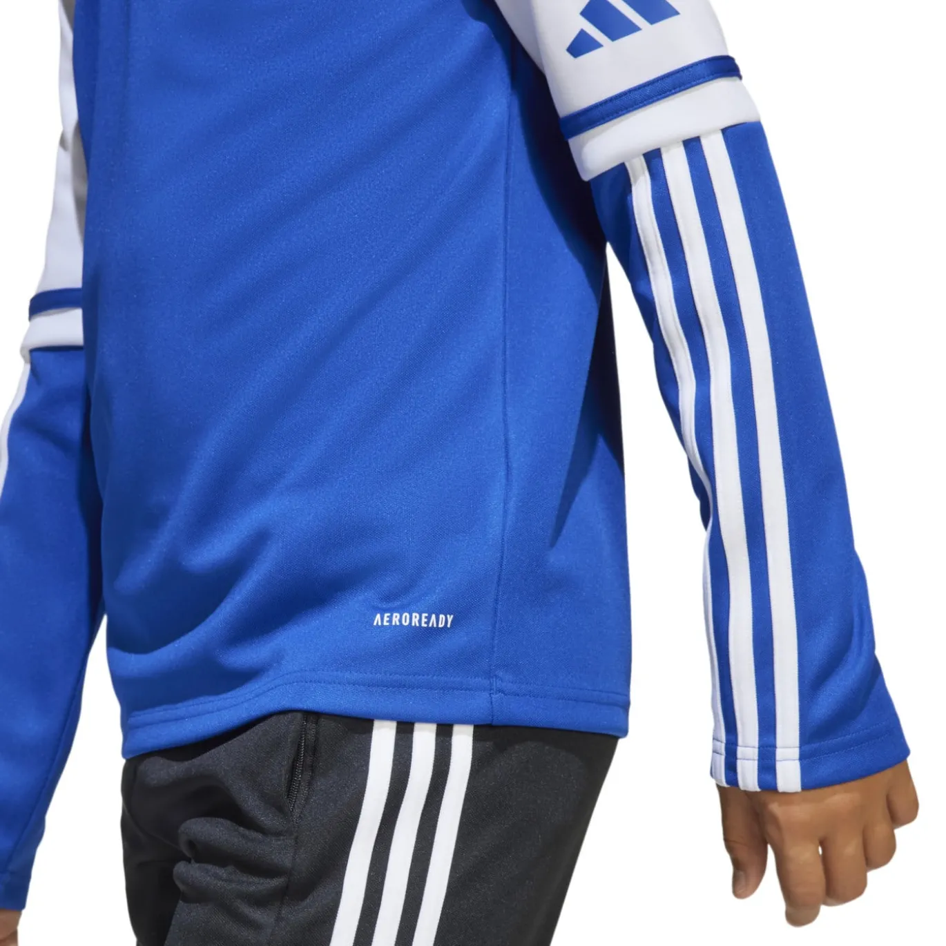adidas Squadra 25 Trainingspak 1/4-Zip Kids Blauw Donkerblauw Wit