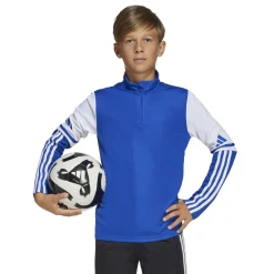 adidas Squadra 25 Trainingspak 1/4-Zip Kids Blauw Donkerblauw Wit