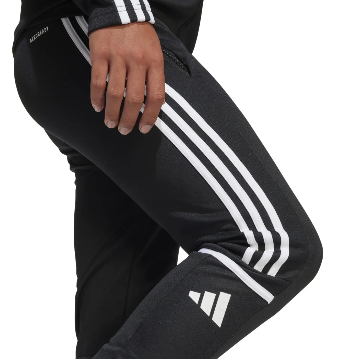 adidas Squadra 25 Trainingspak 1/4-Zip Kids Zwart Wit