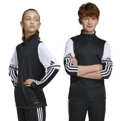 adidas Squadra 25 Trainingspak 1/4-Zip Kids Zwart Wit