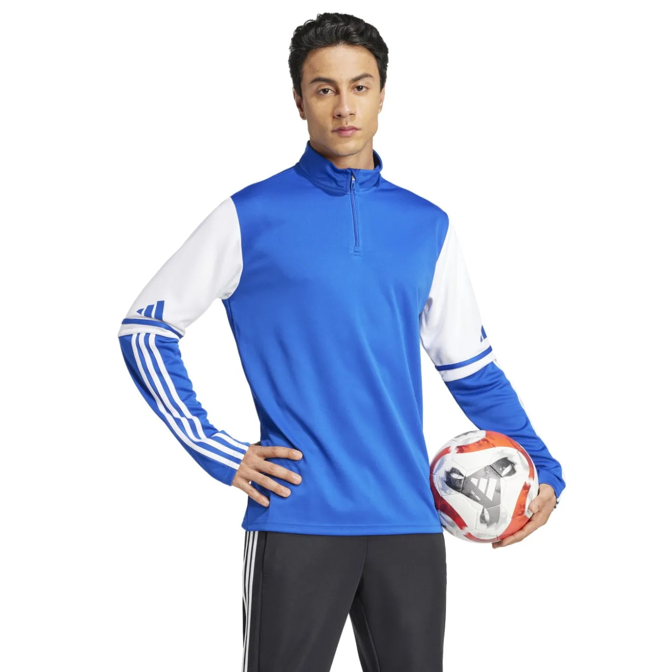 adidas Squadra 25 Trainingspak 1/4-Zip Blauw Donkerblauw Wit