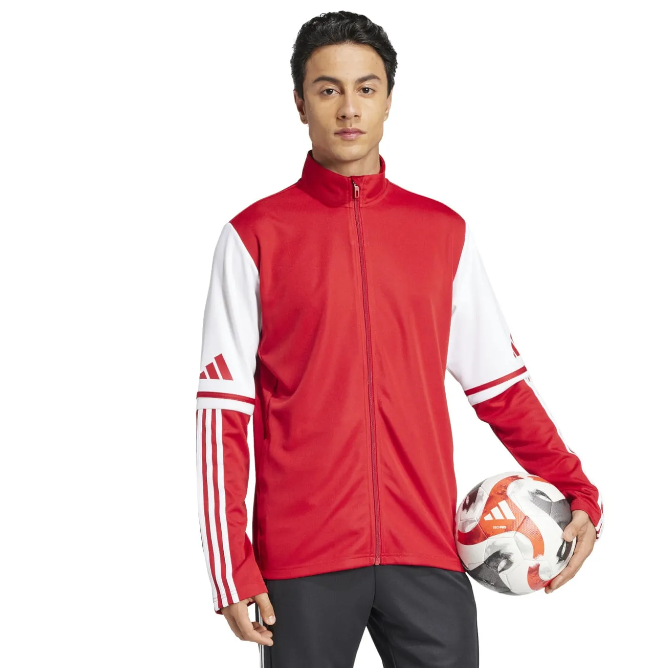 adidas Squadra 25 Trainingspak Full-Zip Rood Zwart Wit
