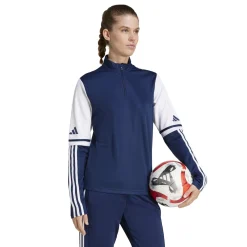 adidas Squadra 25 Trainingspak 1/4-Zip Dames Donkerblauw Wit