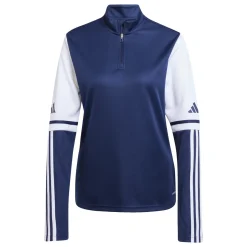 adidas Squadra 25 Trainingstrui 1/4-Zip Dames Donkerblauw Wit