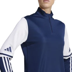 adidas Squadra 25 Trainingstrui 1/4-Zip Dames Donkerblauw Wit