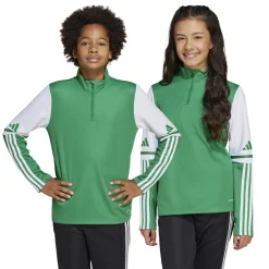 adidas Squadra 25 Trainingstrui 1/4-Zip Kids Groen Wit