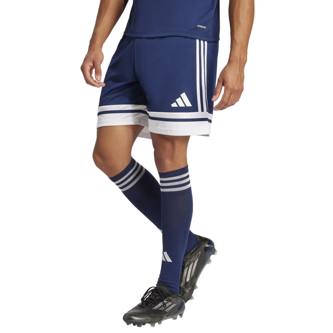 adidas Squadra 25 Voetbalbroekje Donkerblauw Wit