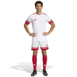 adidas Squadra 25 Voetbalbroekje Wit Rood