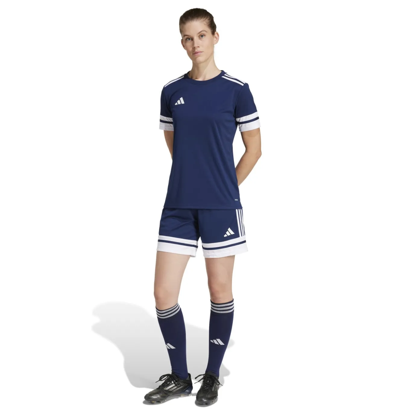 adidas Squadra 25 Voetbalbroekje Dames Donkerblauw Wit