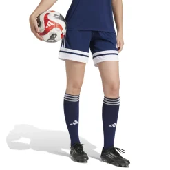 adidas Squadra 25 Voetbalbroekje Dames Donkerblauw Wit
