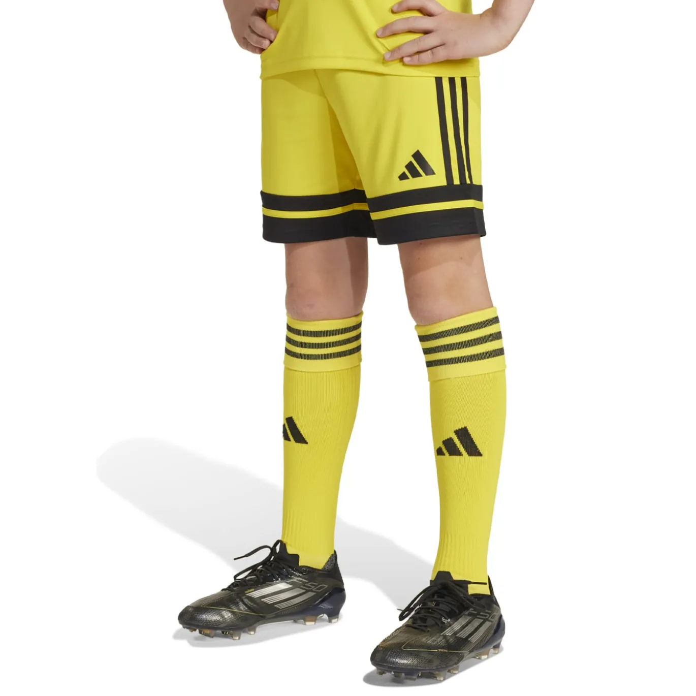 adidas Squadra 25 Voetbalbroekje Kids Geel Zwart