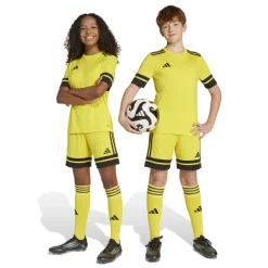 adidas Squadra 25 Voetbalbroekje Kids Geel Zwart
