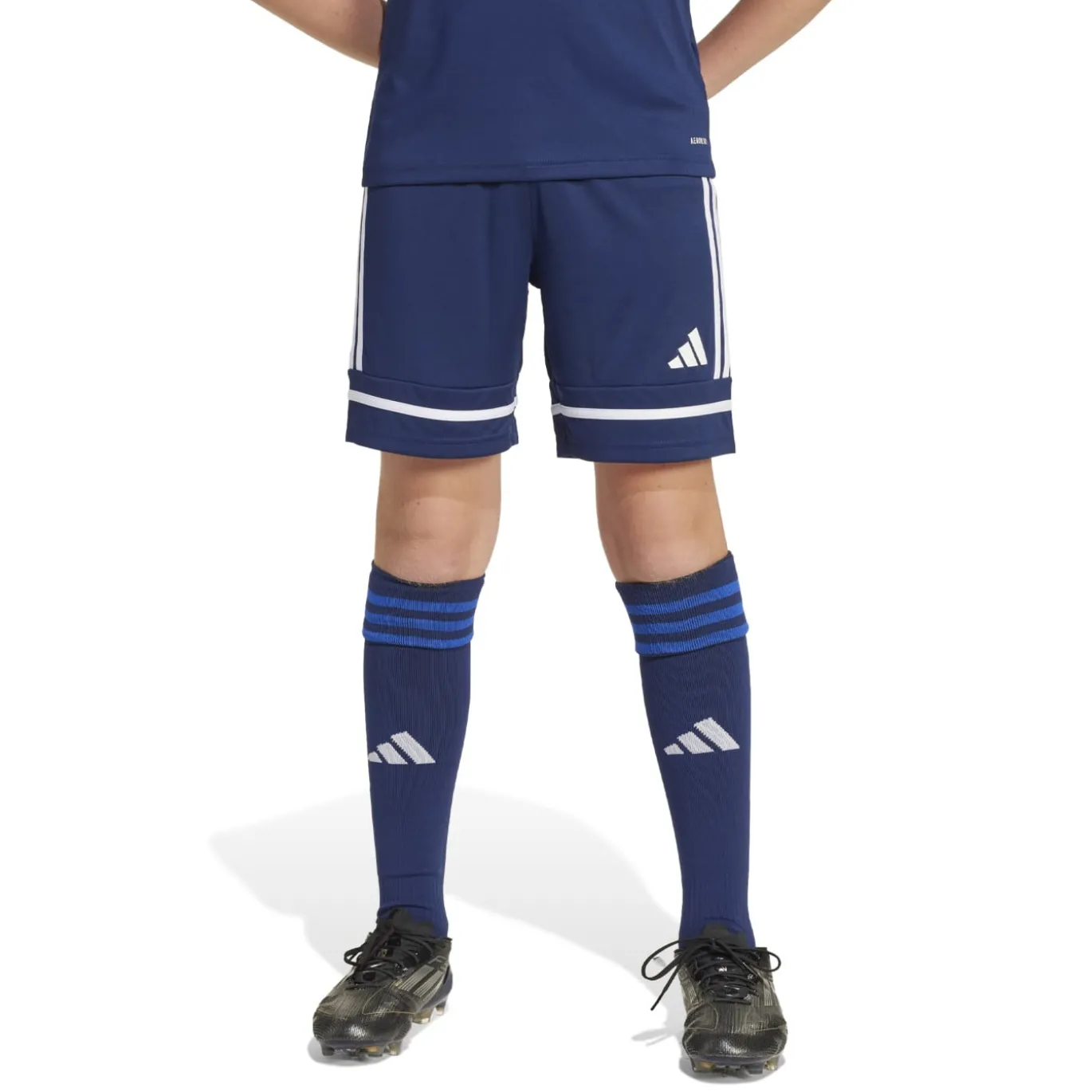 adidas Squadra 25 Voetbalbroekje Kids Donkerblauw Wit
