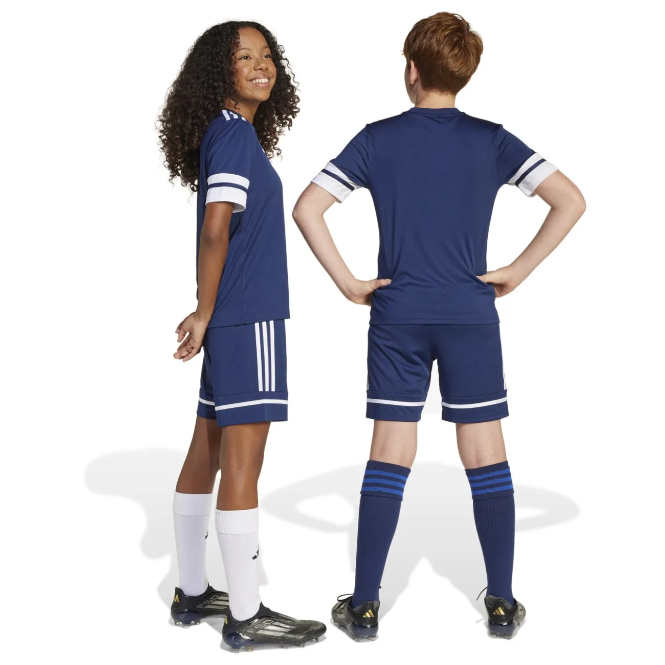 adidas Squadra 25 Voetbalbroekje Kids Donkerblauw Wit