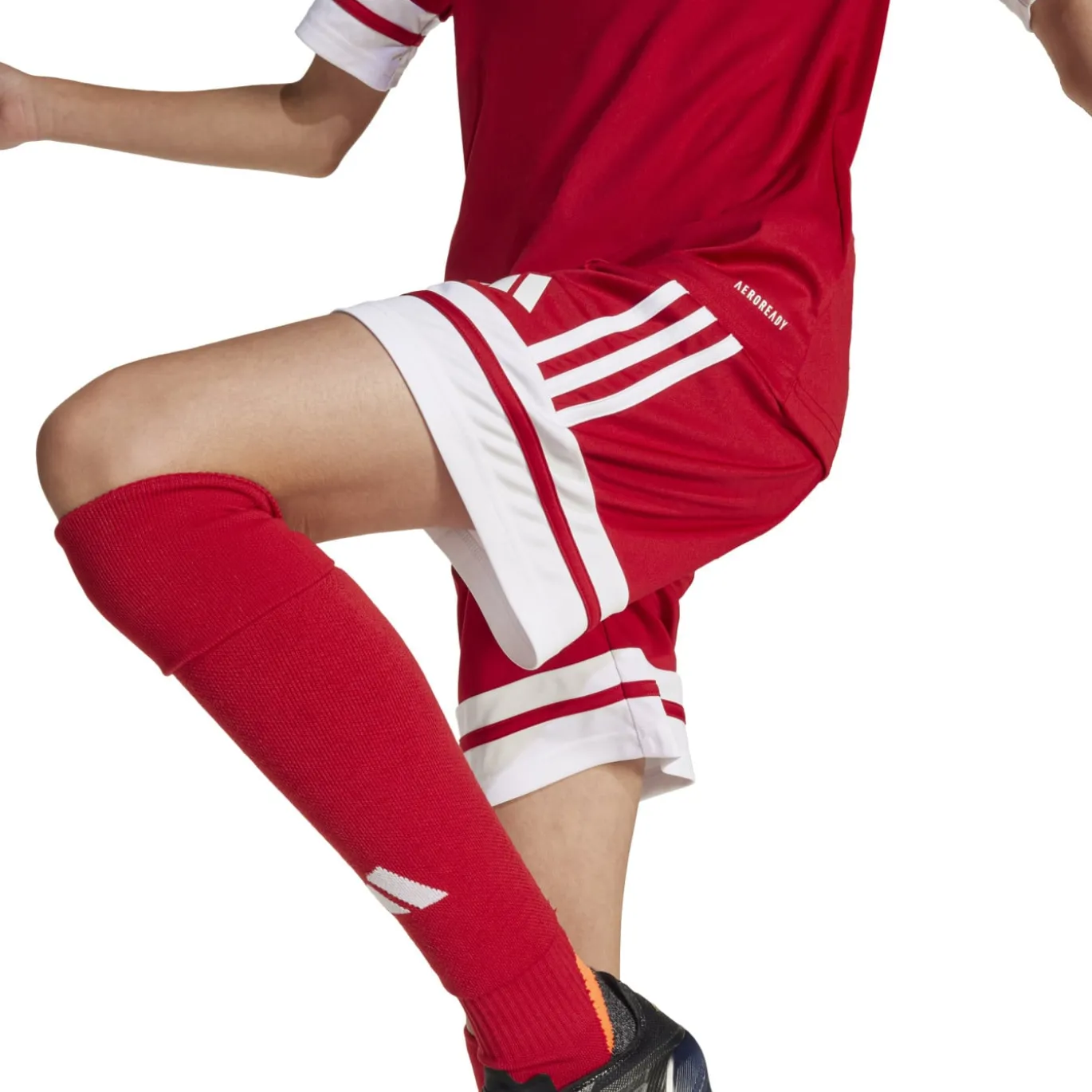 adidas Squadra 25 Voetbalbroekje Kids Rood Wit