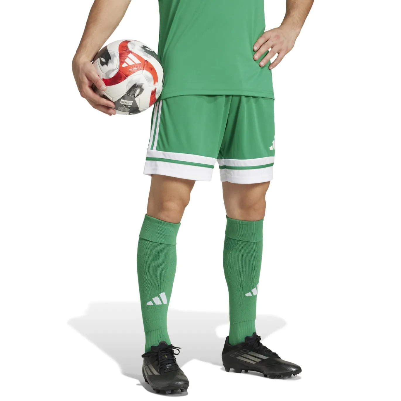 adidas Squadra 25 Voetbalbroekje Groen Wit
