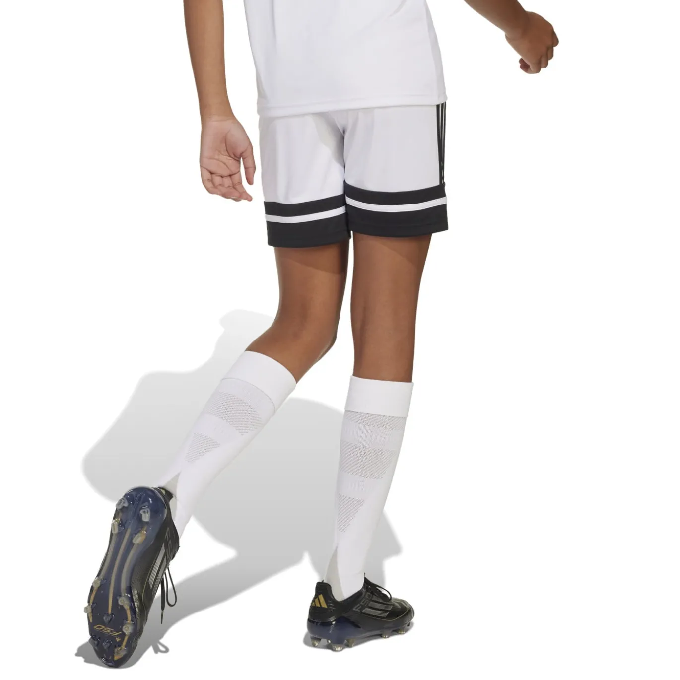 adidas Squadra 25 Voetbalbroekje Kids Wit Zwart