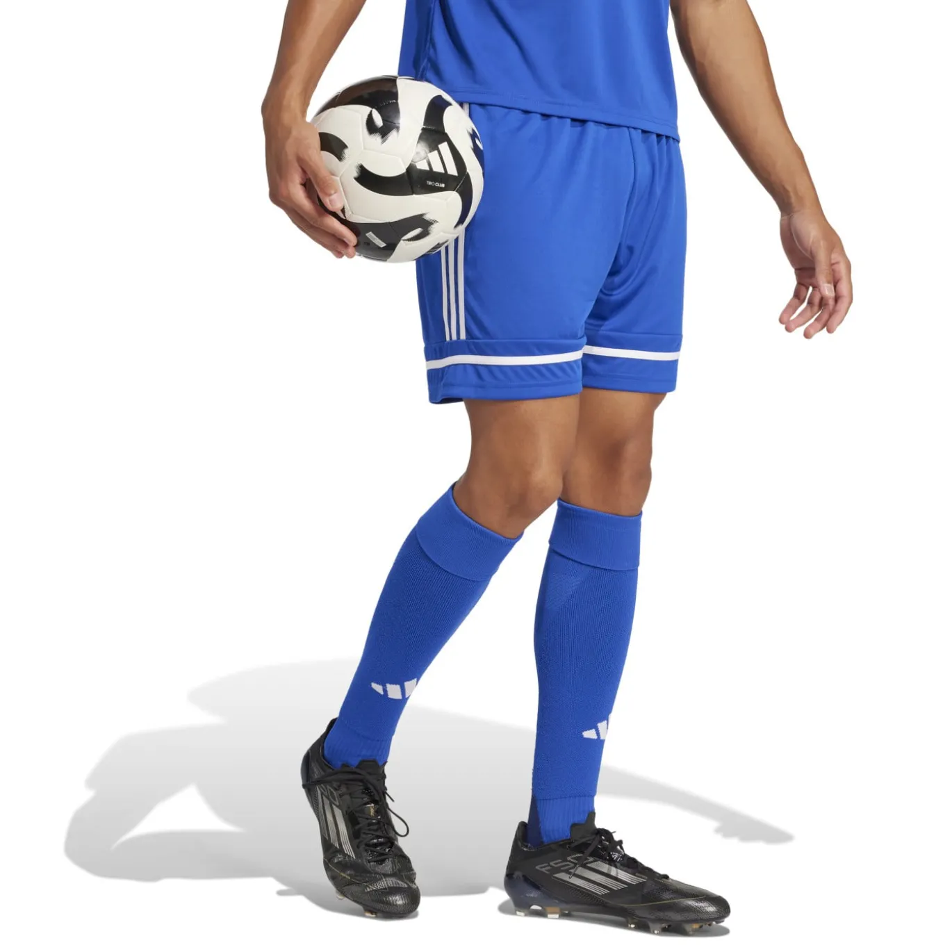 adidas Squadra 25 Voetbalbroekje Blauw Wit Blauw