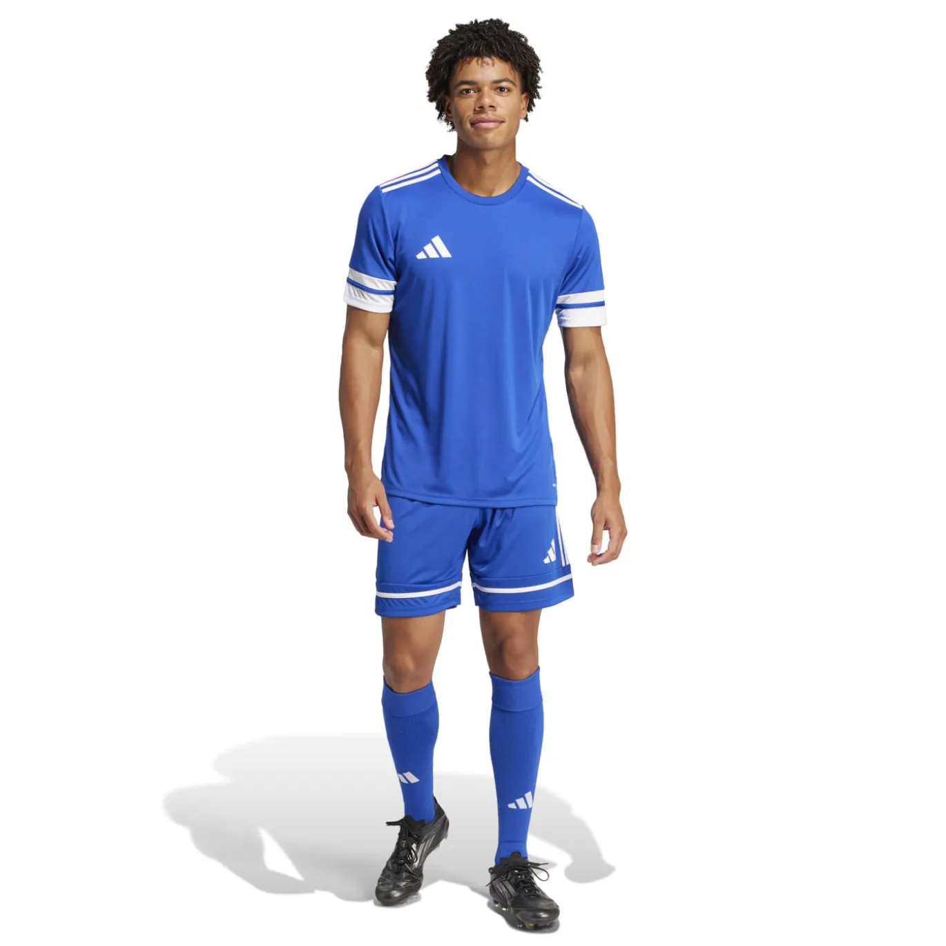 adidas Squadra 25 Voetbalbroekje Blauw Wit Blauw