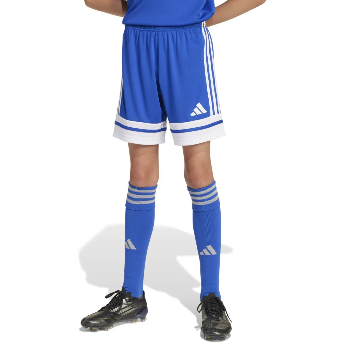 adidas Squadra 25 Voetbalbroekje Kids Blauw Wit